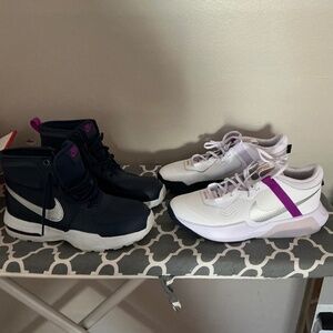 Brand new Nike women’s Air max Goaterra 2.0 and Nike zoom crossover both size 7y